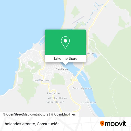 Mapa de holandes errante
