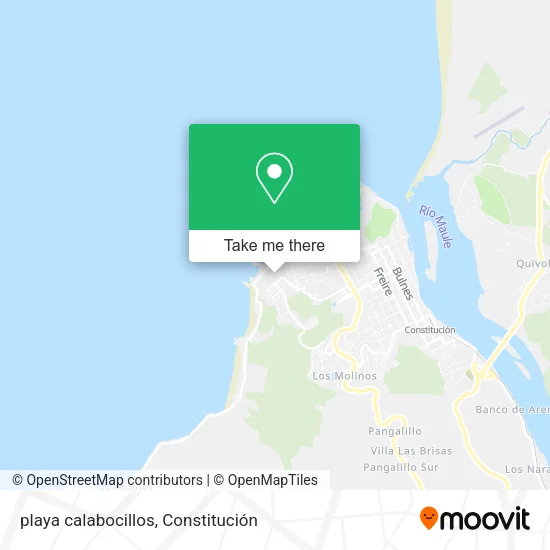 playa calabocillos map