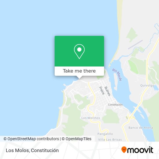 Los Molos map