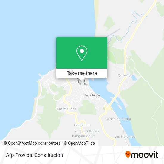 Afp Provida map