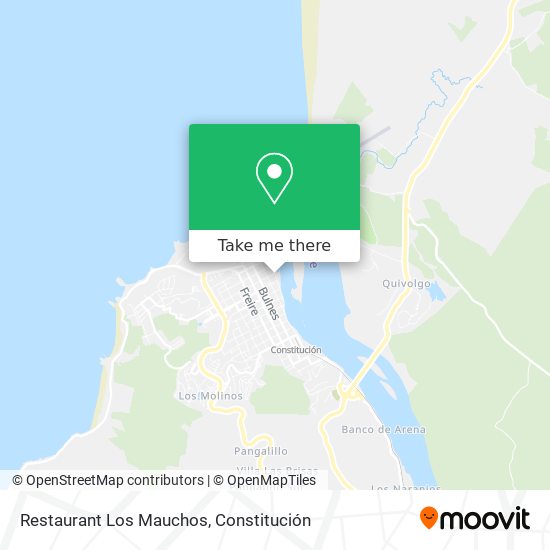 Restaurant Los Mauchos map