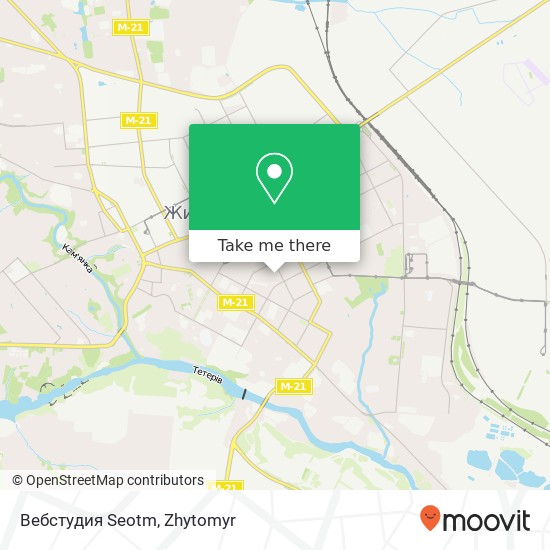 Вебстудия  Seotm map