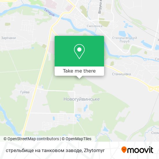 стрельбище на танковом заводе map