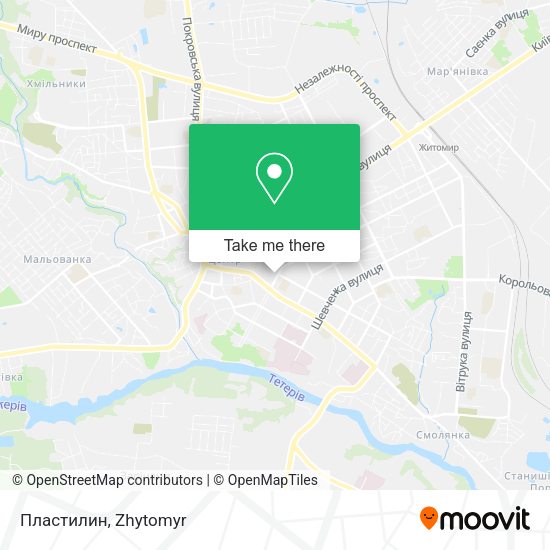 Карта Пластилин