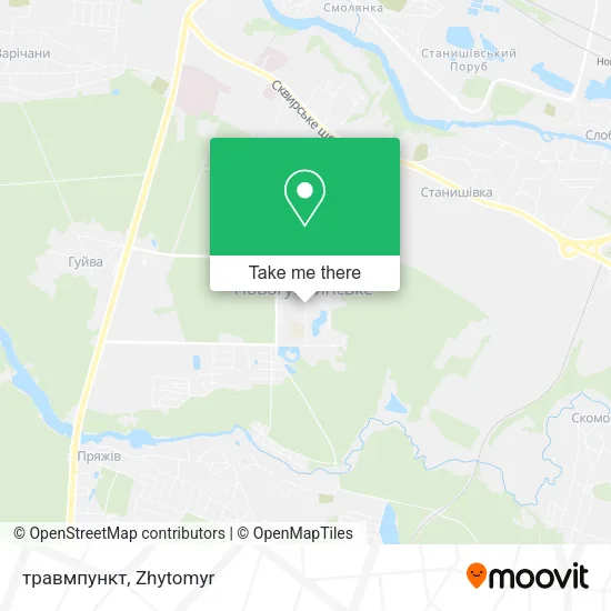 Карта травмпункт