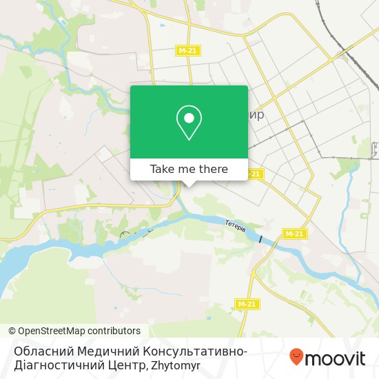 Обласний Медичний Консультативно-Діагностичний Центр map