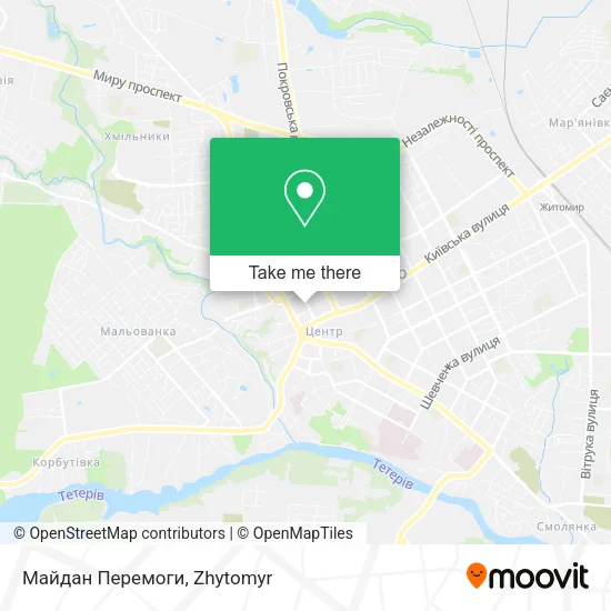 Карта Майдан Перемоги