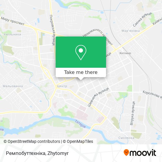 Ремпобуттехніка map