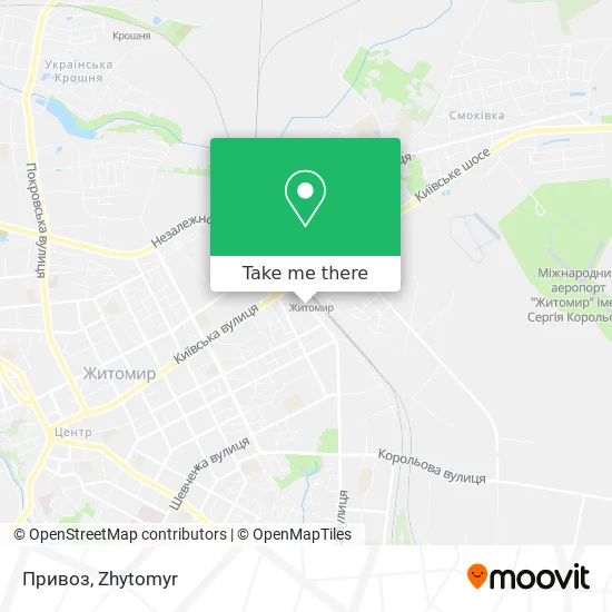 Карта Привоз
