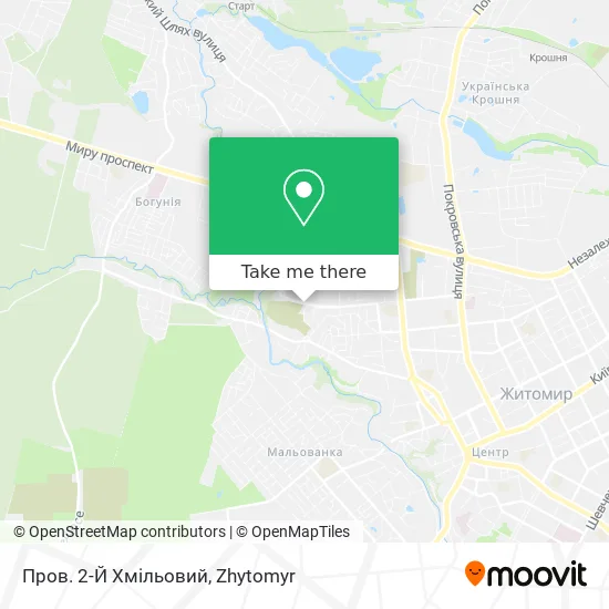 Карта Пров. 2-Й Хмільовий