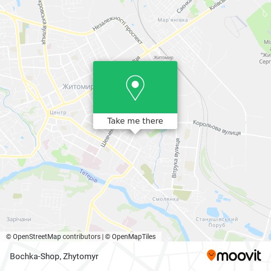 Bochka-Shop map