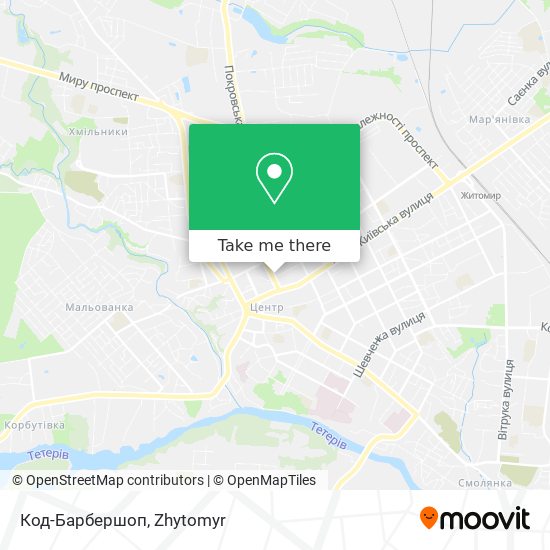 Код-Барбершоп map