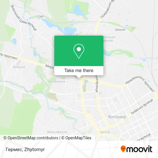 Карта Гермес