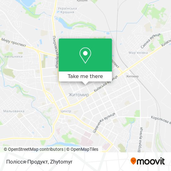 Полісся-Продукт map