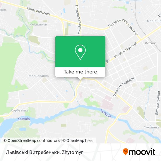 Львівські Витребеньки map