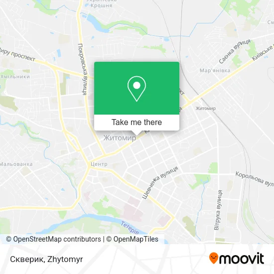 Карта Скверик