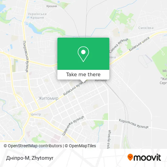 Карта Дніпро-М