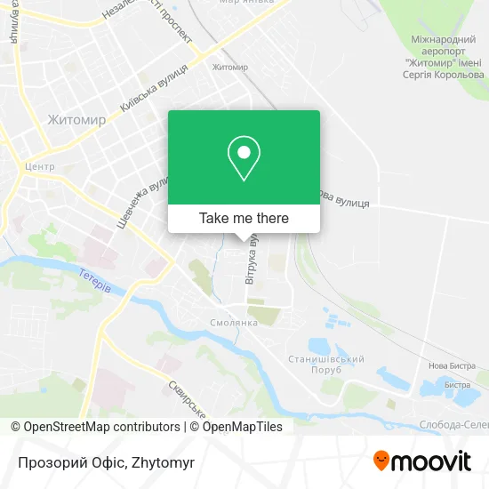 Карта Прозорий Офіс