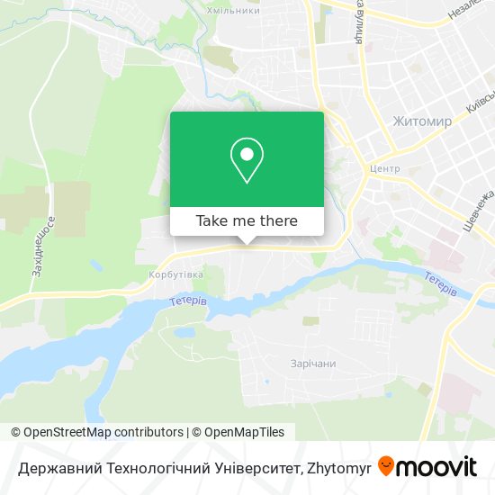 Державний Технологiчний Університет map