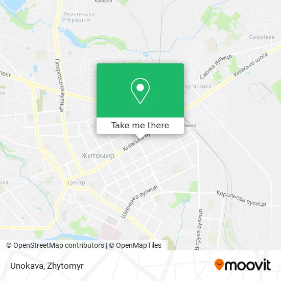 Карта Unokava