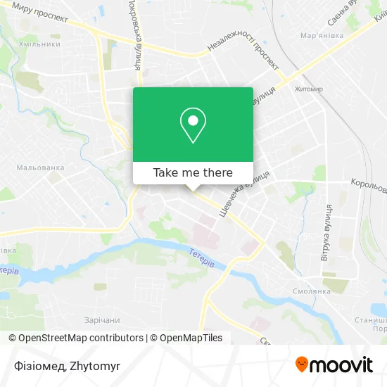 Карта Фізіомед