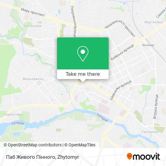 Паб Живого Пінного map