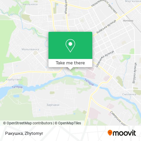 Ракушка map