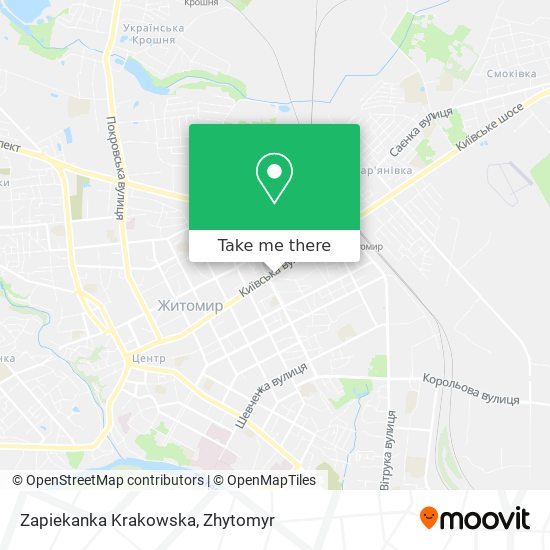 Zapiekanka Krakowska map