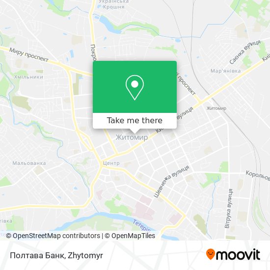 Полтава Банк map