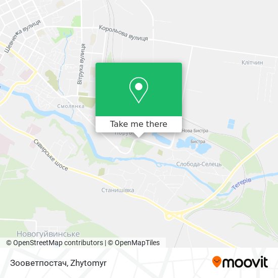 Зооветпостач map