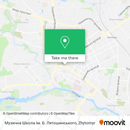 Музична Школа Ім. Б. Лятошинського map