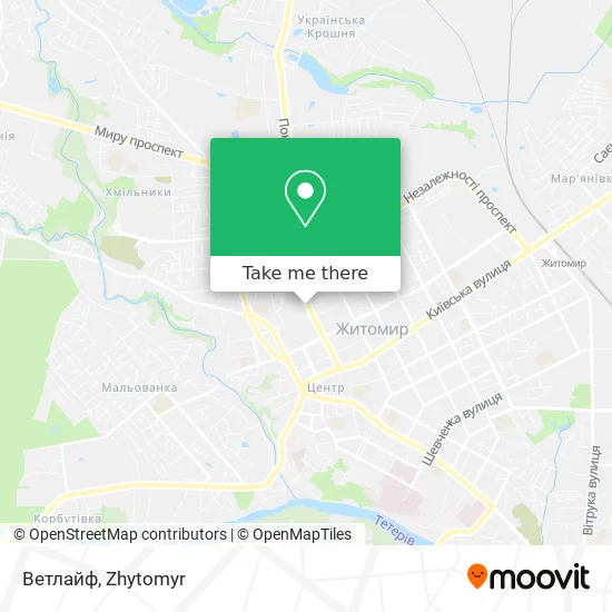 Карта Ветлайф