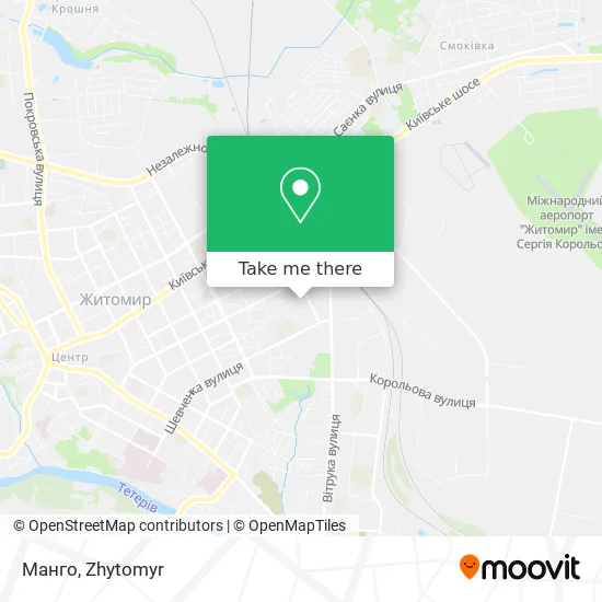 Карта Манго
