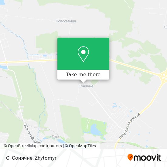 С. Сонячне map