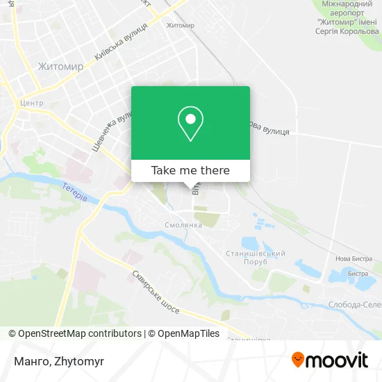 Карта Манго