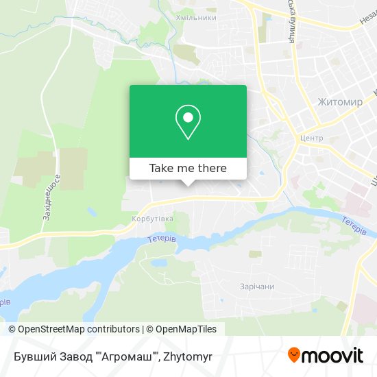 Бувший Завод ""Агромаш"" map