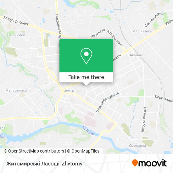 Житомирські Ласощі map