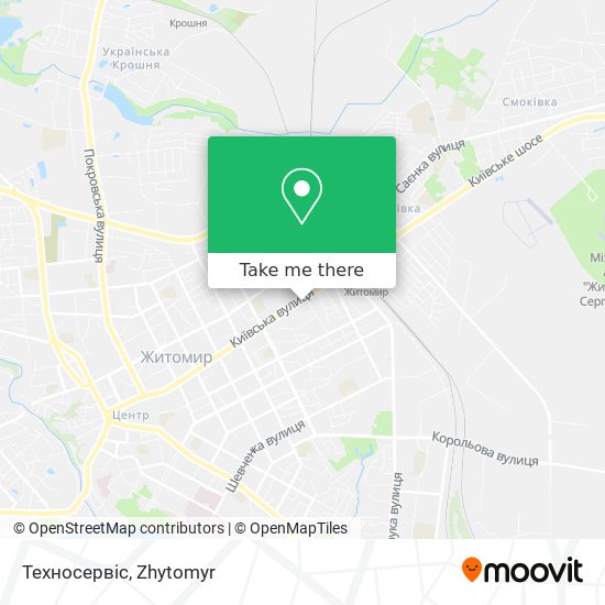 Техносервіс map