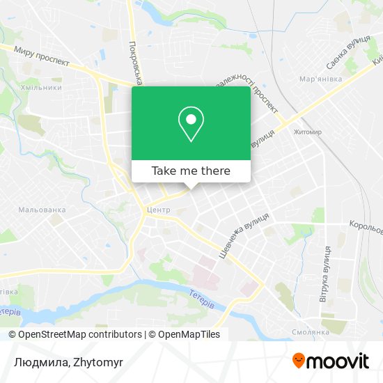 Людмила map