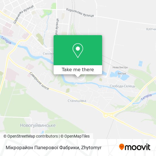 Мікрорайон Паперової Фабрики map