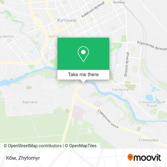 Карта Кбм