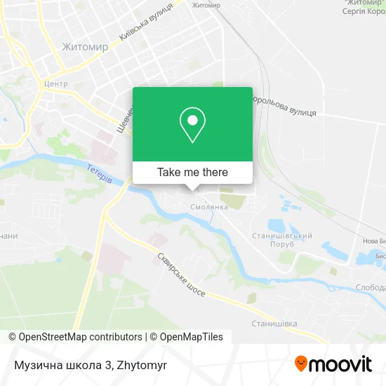 Карта Музична школа 3