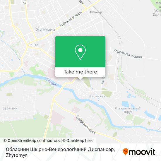 Обласний Шкірно-Венерологічний Диспансер map