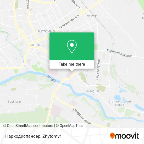 Карта Наркодиспансер