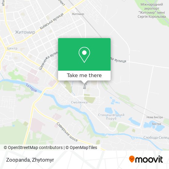 Zoopanda map