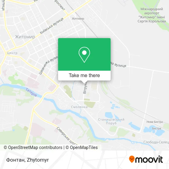 Карта Фонтан