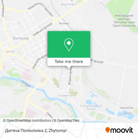 Дитяча Поліклініка 2 map