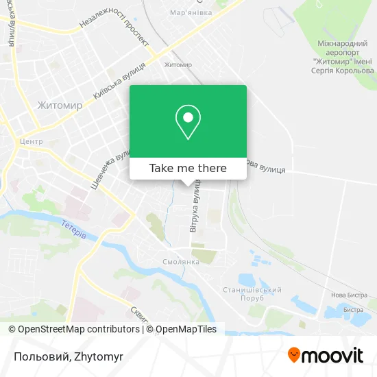 Карта Польовий