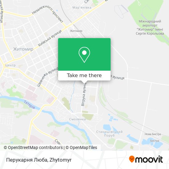 Перукарня Люба map