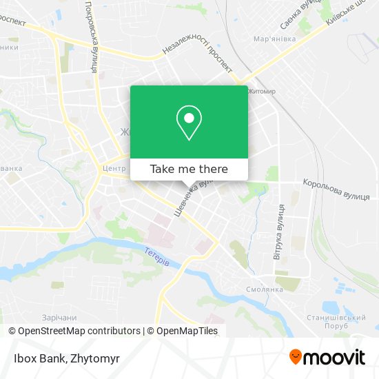 Ibox Bank map